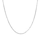 Clara Silver Goddess Necklace for Women & Girl – (White)