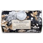 Michel Design Works 9-Ounce Bath Soap Bar, Gardenia, Large