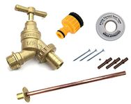 Outside Tap Kit With Through Wall Flange