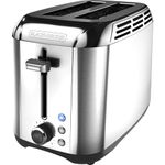 Black+Decker Toaster with Rapid Toast Techology, 2 Slice, Stainless Steel, TR3500SD