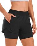 Stelle Women 2 in 1 Running Shorts 