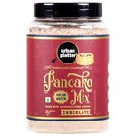 Urban Platter Chocolate Pancake Mix, 650 grams [Goodness of Millets, Wheat Free, Just Add Water]