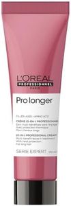 L'Oréal Professionnel, Crème 10-en-1 Rénovatrice de Longueurs, Cheveux Longs & Cassants, Pointes Abîmées & Fourchues, Protection Thermique & Anti Casse, Sans Rinçage, Pro Longer, Serie Expert, 150ml