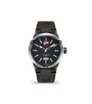 Ducati Leather Analog Black Dial Men's Watch-Dtwgb2019602, Band_Silver