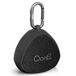 OontZ Clip Portable Wireless Bluetooth Speaker with Carabiner, 12W IPX7 Waterproof Outdoor Travel Speaker