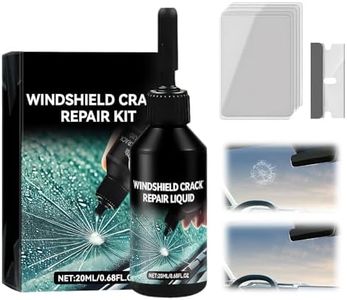 YAUNJI Windshield Crack Repair Kit, 2026 Upgraded UniversalWindshield Chip Repair Kit for Vehicle Automotive, New Glass Repair Liquid for Cracks Most Car Accessories (4)