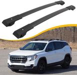 EZREXPM Cross Bars Roof Rack Fit for GMC Terrain 2018 2019 2020 2021 2022 2023 2024 Luggage Rack Crossbar Cargo Carrier with Side Rails