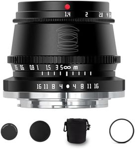 TTArtisans 35mm F1.4 Manual Focus Large Aperture APS-C Lens for Sony E-Mount Cameras A7 A7II A7R A7RII A7S A7SII A6500 A6300 A6000 EX-3 NEX-3R NEX-F3K NEX-5 NEX-5R