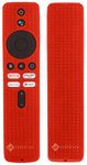 SHOPOFLUX Silicone Remote Cover Compatible with Redmi 4k Ultra 43 inch, Xiaomi OLED Series 55 inch, Xiaomi 5A Series 32/40/43 inch TV (Red)