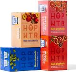 HOP WTR Sparkling Hop Water, Best Sellers 24 Pack, Sugar Free, Low Carb Non Alcoholic Drinks, NA Beer, Adaptogen Drink, No Calories, Adaptogens & Nootropics for Added Benefits, 12 oz Cans