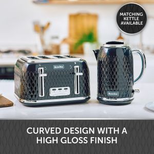 Breville Curve 4-Slice Toaster – Black