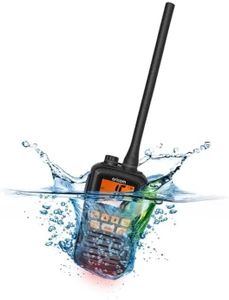 Oricom MX300 3 Watt VHF Marine Waterproof Radio - Waterproof to IP67, Float and Flash, Vibration Water draining Function, Dual/Tri-Watch