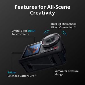 DJI Osmo Action 5 Pro Adventure Combo – 4K Action Camera, Dual OLED, Waterproof, 12h Battery