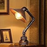 GQZGGXX Steampunk Table Lamp, Indus