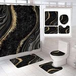 beifivcl 4Pcs Luxury Marble Shower 