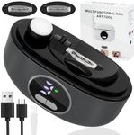 Electric Nail Clipper Upgraded 3 in 1 Rechargeable Automatic Nail Trimmer