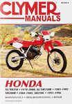 Honda XL/XR250 (78-00), XL/XR350R (83-85) Service Repair Manual (Paperback)