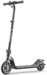 FanttikRide T10 Electric Scooter for Kids 4.3-5.6 ft,200 W Motor,LED Battery Level,7/10/12 MPH, Height Adjustable and 45 W Fast Charging, Foldable Electric Scooter for Kids, Up to 40 mins,Black