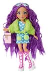 MGA Dream Ella Extra Iconic Mini Model Doll - DREAMELLA - Purple Hair & Cheeks with Heart - 3+ Years