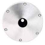 Atwood Attwood 67904 Snap-Lock 1.77" Base Plate - 9" Round Aluminum