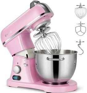 ZACME 8.4QT Commercial Stand Mixer 800W with Aluminum Die Casting Meets the Standard of NSF/ANSI 8-2023, Mixers Kitchen Electric Stand Mixer with Stainless Steel 8L Bowl, Dough Hook, Whisk and Beater