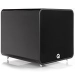 Q ACOUSTICS Q B12 Subwoofer Gloss Black - Featuring Infinite Baffle Enclosure, 12 Inch Driver, 220-watt Class D Amplifier, 50mm Voice Coil - Active Subwoofer for Hi Fi Music Systems