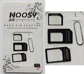 4-in-1 Nano Micro SIM Adaptor Sim Card Set for iPhone 4 5 6 Samsung HTC Universal