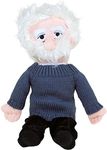 Albert Einstein Doll - 11" Soft Stuffed Plush Little Thinker