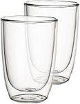 Villeroy & Boch Artesano Hot & Cold Beverages Mug Universal, Set of 2, 390 ml, Borosilicate Glass, Clear