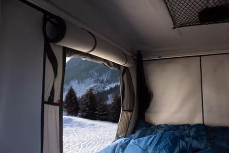 JAMES BAROUD Thermal Insulation – Reflective Foil Insulation for Roof Top Tent, RV, Overlanding, and Outdoor Adventures – Heat & Cold Barrier, Waterproof, Durable, Easy Installation Evasion/G R XL