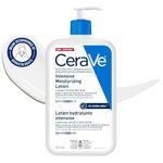 CeraVe Intensive Moisturizing Lotion with 5% Hydro-Urea & Shea Butter, for Dry to Very Dry Skin, Hydrates Itchy Skin due to Dryness. Fragrance-Free, Developed with Dermatologist, 473mL