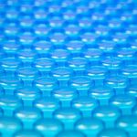 Blue Wave 14-ft x 28-ft Rectangular Solar Blanket – 12 Mil Pool Cover with Thermal Bubbles to Retain Heat & Reduce Evaporation – Fade-Resistant Solar Cover for Inground Pools – Blue