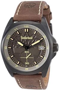 Timberland Homme Analogique Classique Quartz Montre avec Bracelet en Cuir TBL.15354JSB/79