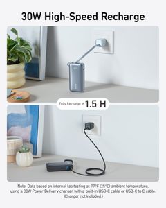 Anker Nano 10000mAh Power Bank – Compact Portable Charger