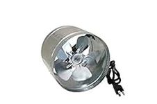 SunStream 8 Inch 420 CFM Duct Booster Fan Extreme Low Noise, HVAC Exhaust Fan for Heating Cooling, Hydroponics Grow Tent, Basements, Bathrooms