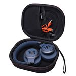 L LTGEM Hard Case for JBL LIVE 650BTNC, 500BT, 660NC or JBL Tune 770NC, 710BT, 760NC, 660NC, 510BT, 520BT Folding Headphone - Portable Travel Bag (Case Only) - Black