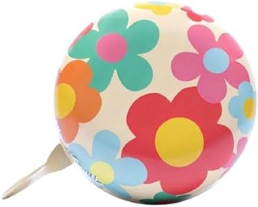 Cute Flowers Bicycle Bell with Loud Clear Sound, Bike Bells for Adults & Kids, Durable Bike Bell for Scooters, Toddler Bikes, and Cycling Accessories By Cute Things Seattle