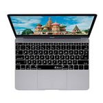 KB Covers Russian Keyboard Cover Compatible with 13” MacBook Pro 2016+ & 12” MacBook 2015+ | Ultra Thin Dust Water & Dirt Resistant Silicone Skins