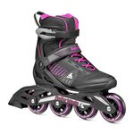 Rollerblade ZETRABLADE W Women's Inline Skates, Fitness Inline Skates, Black/Pink, 39/40