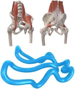 THERANUB Back Hoop for Pain Relief Deep Tissue - Hip Flexors Psoas iliacus Release - Massage Sciatica Trigger Points in The Piriformis - Loosen Rhomboid QL Muscles