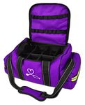 Lightning X Large EMT Nurse/Midwife First Responder EMS Trauma Bag w/Dividers (Purple)