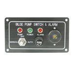 MiDMarine Bilge Alarm and Pump Switch Panel Boat 12V DC
