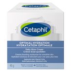 Cetaphil Optimal Hydration Daily Glow Cream for Sensitive, Dry and Dehydrated Skin – 48hr Hydration – with Hyaluronic Acid, Niacinamide, Vitamin E & Vitamin B5 – Dermatologist Recommended, 48g