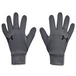 Under Armour Men's Armour Liner 2.0 Gloves, Pitch Gray (012)/Black, Large