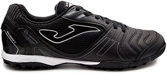 Joma Dribling Turf Adult Soccer Shoes, Black/White, 7.5