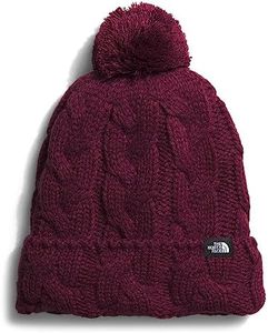 THE NORTH FACE Women's Cable Minna Pom Beanie, Boysenberry, One Size