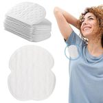 Yadiana Armpit Sweat Pads, Disposable Underarm Sweat Pads, Invisible Sweat Pads For Women & Men Underarm, Unflavored Comfortable Armpit Dress Shield Protection (100 Pcs)