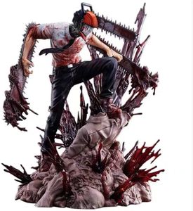 Xinchangda Tronçonneuse Man Denji Figure Anime Figurine Action Figure PVC Statue Modèle Collection Figurine Décoration Jouet Cadeau 29 cm