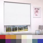 Straight Edge Dim-Out Roller Blind 