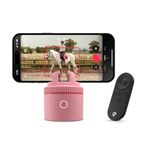 Pivo Equestrian Lite Auto Horse, Face and Body Tracking, Ai-Powered 360° Rotation Smartphone Holder, Equine Coaching, Auto Zoom Handsfree Photo & Video Recording - Pink